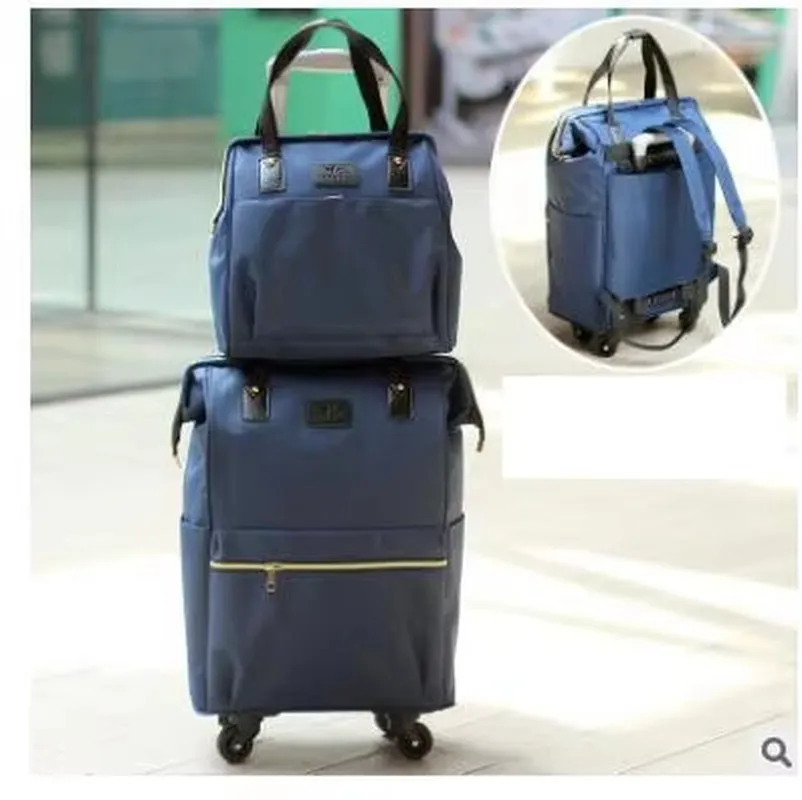 20 Inch Women Luggage Bag Trolley with Wheels
