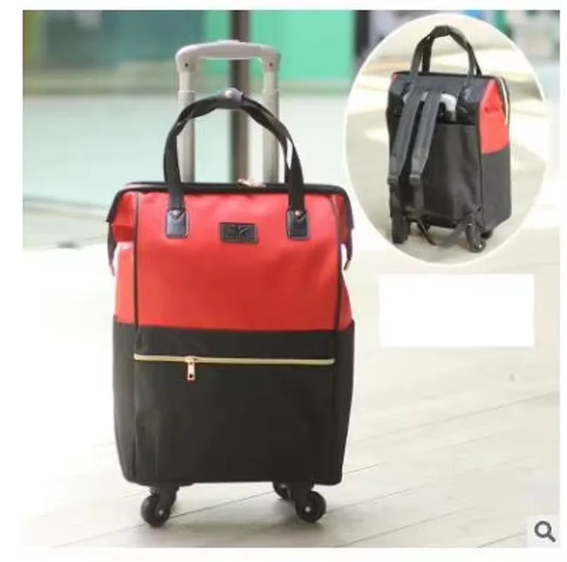 20 Inch Women Luggage Bag Trolley with Wheels