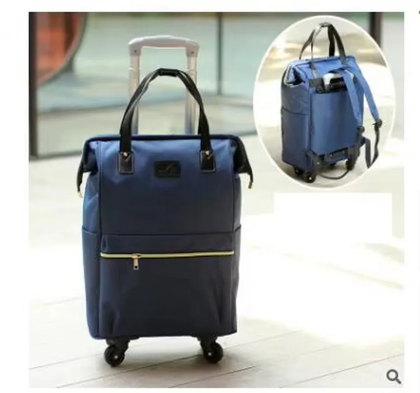 20 Inch Women Luggage Bag Trolley with Wheels