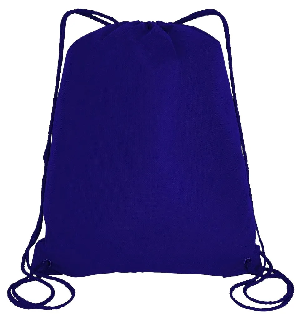 350 ct Economical Drawstring Bag / Large Size Wholesale Backpacks - By Case