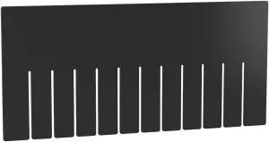 Akro-Mils 41228 Short Divider for 33228 Akro-Grid Slotted Divider Plastic Tote Box, Pack of 6