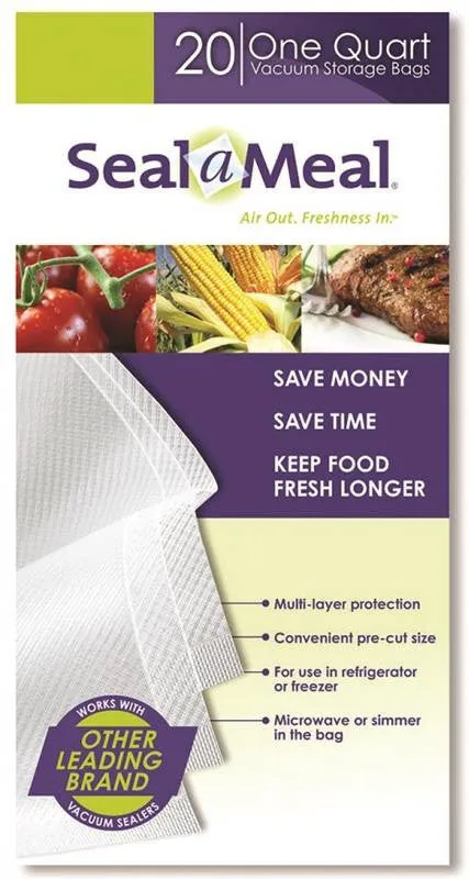 Bags For Seal-a-meal 20ct 1qt
