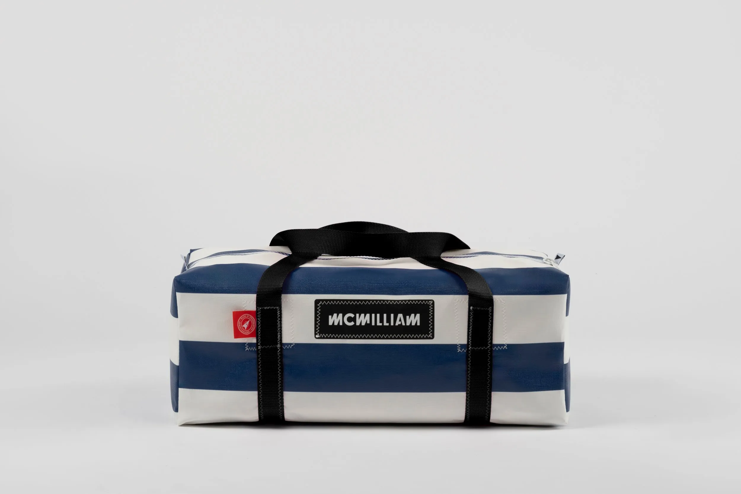 Blue Medium Holdall (42L) - Classic Stripe