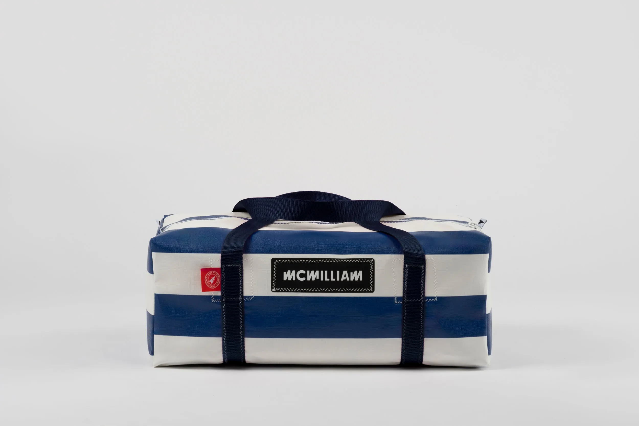 Blue Medium Holdall (42L) - Classic Stripe