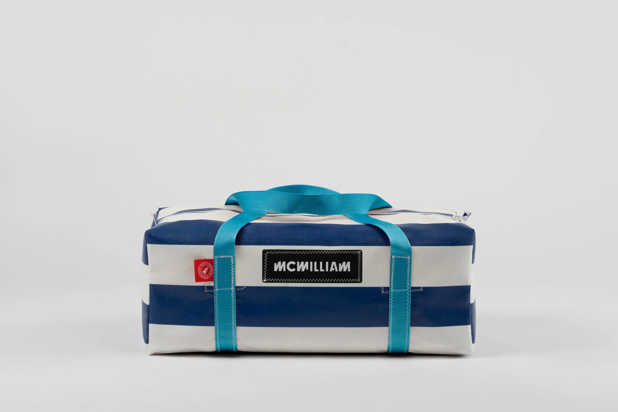 Blue Medium Holdall (42L) - Classic Stripe