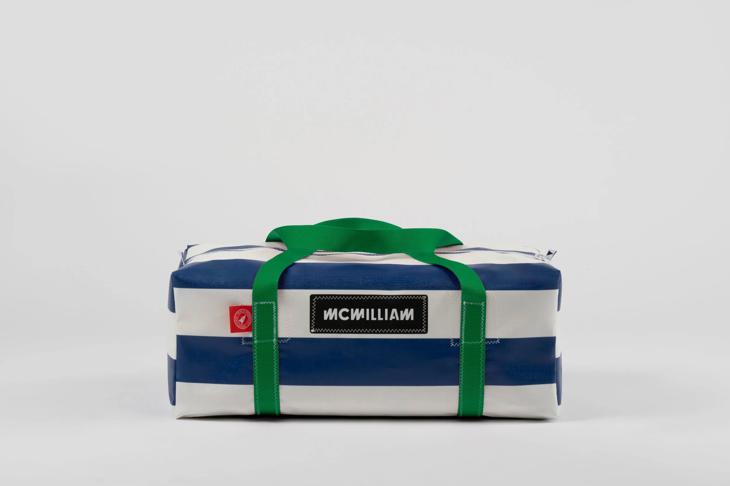 Blue Medium Holdall (42L) - Classic Stripe
