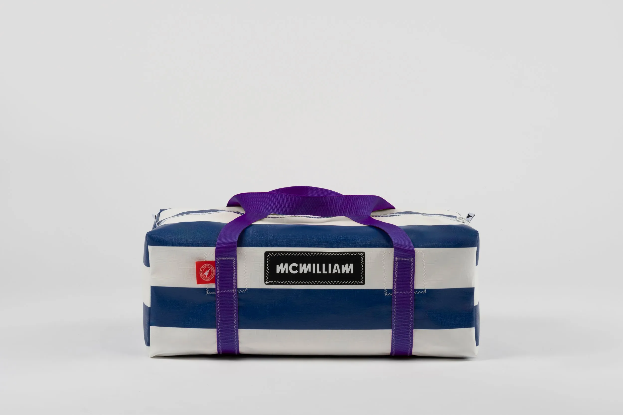 Blue Medium Holdall (42L) - Classic Stripe