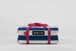 Blue Medium Holdall (42L) - Classic Stripe