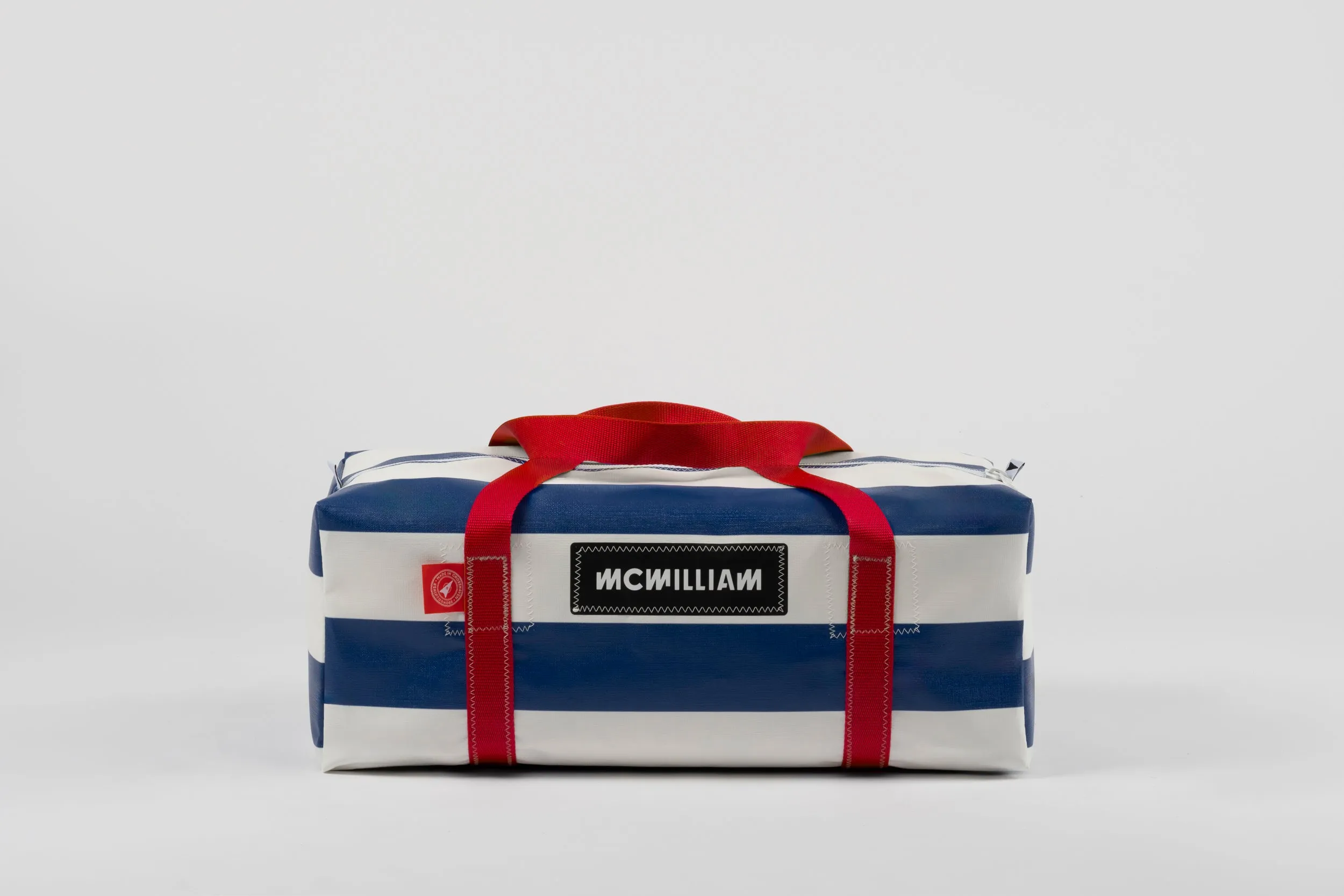 Blue Medium Holdall (42L) - Classic Stripe