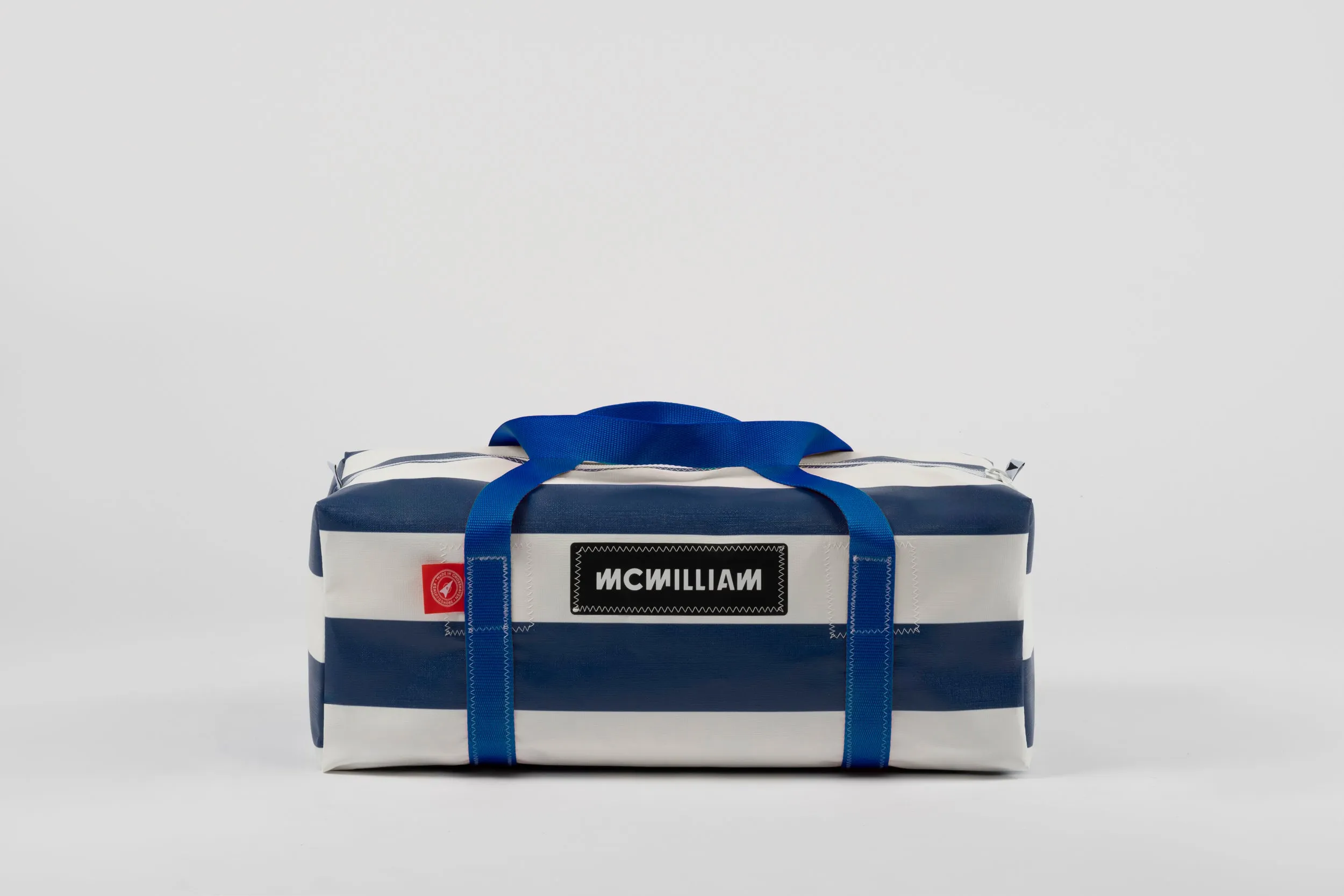 Blue Medium Holdall (42L) - Classic Stripe