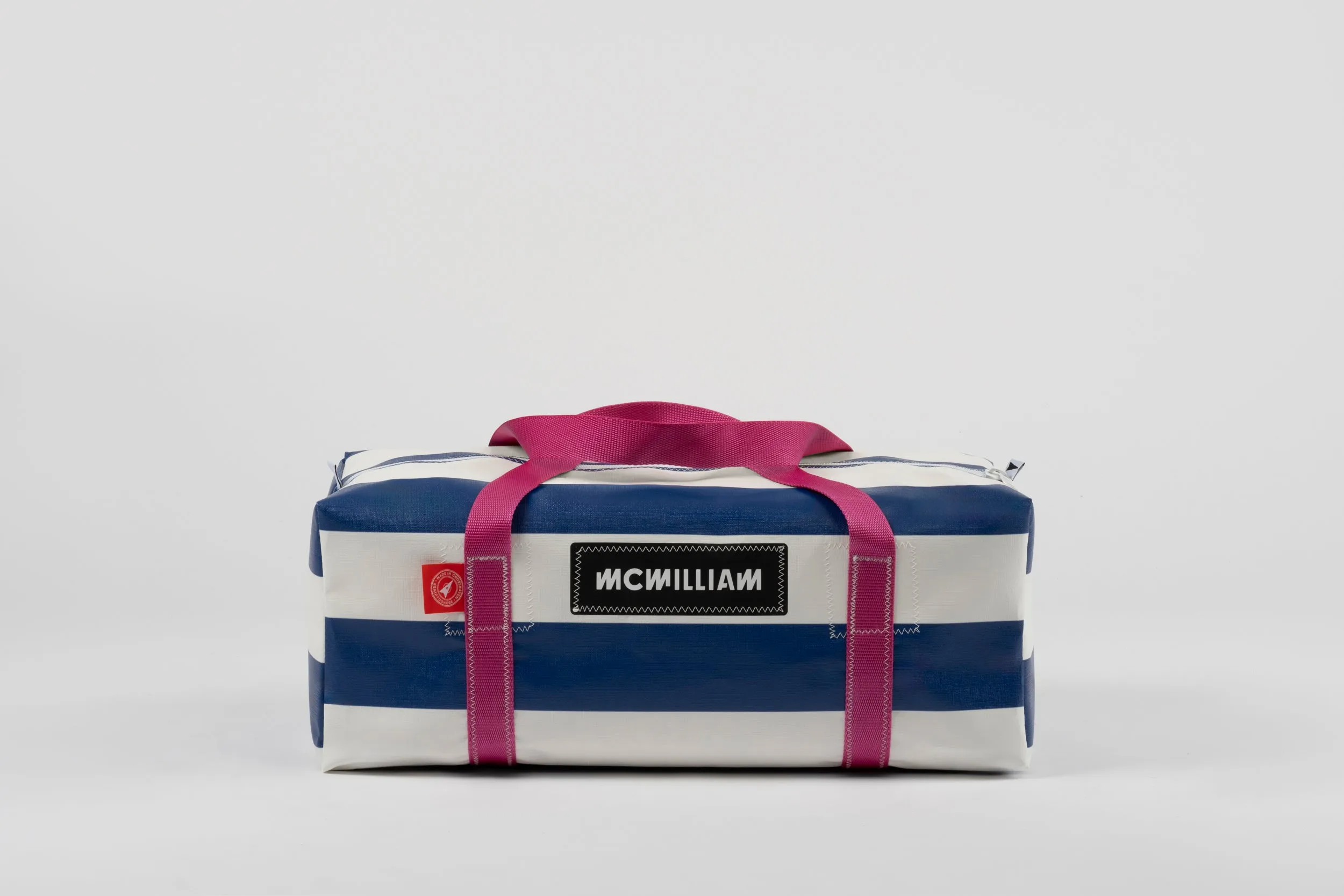 Blue Medium Holdall (42L) - Classic Stripe