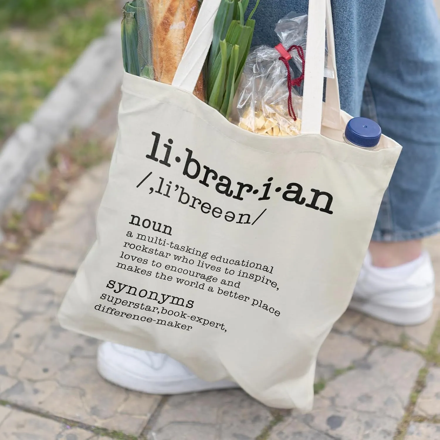Book Canvas Tote Bag for Women Book Lovers,Reusable Shopping Bags Grocery Bags, Readers Bookworm Gift Ideas