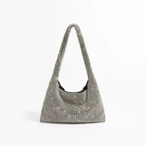 Celina Rhinestone Sequin Hobo Bags - 4 Colors