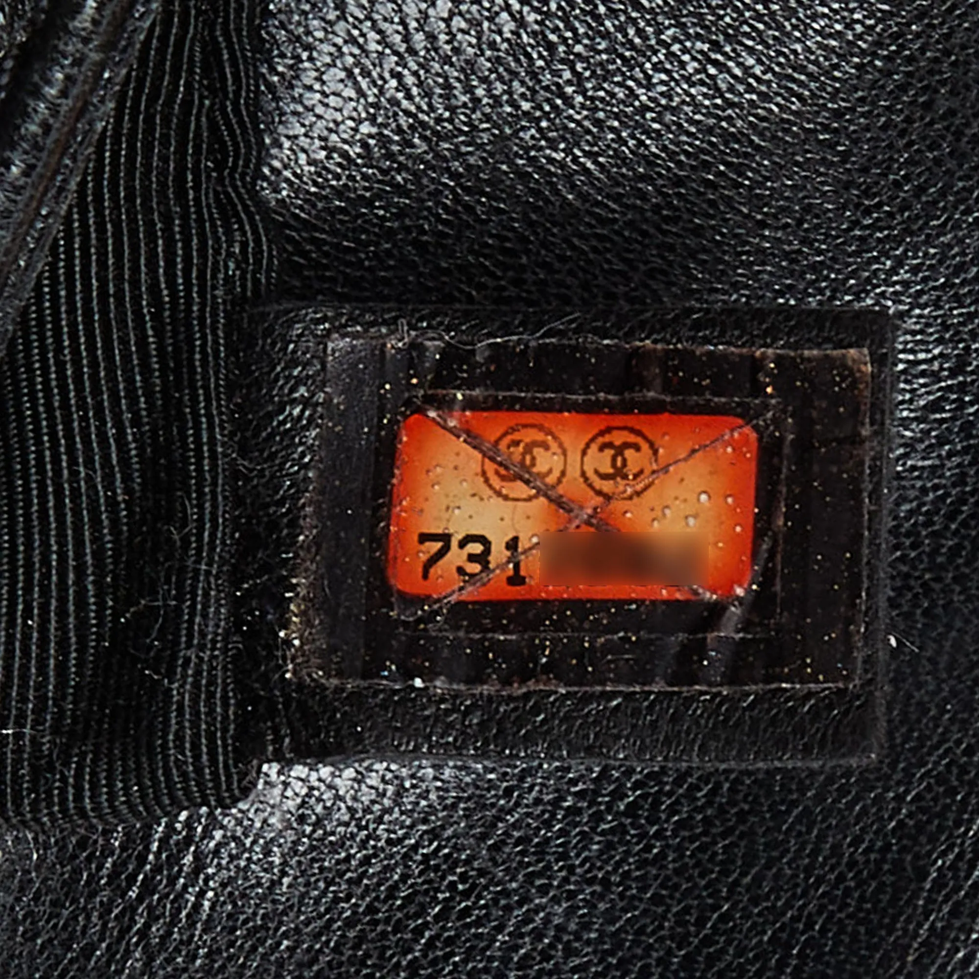 CHANEL Black Chocolate Bar Leather Bags Errita Flap Bag
