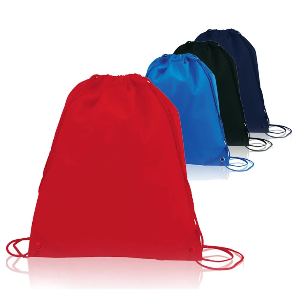 Closeout Deluxe Non-Woven Polypropylene Drawstring Bag / Cinch Pack
