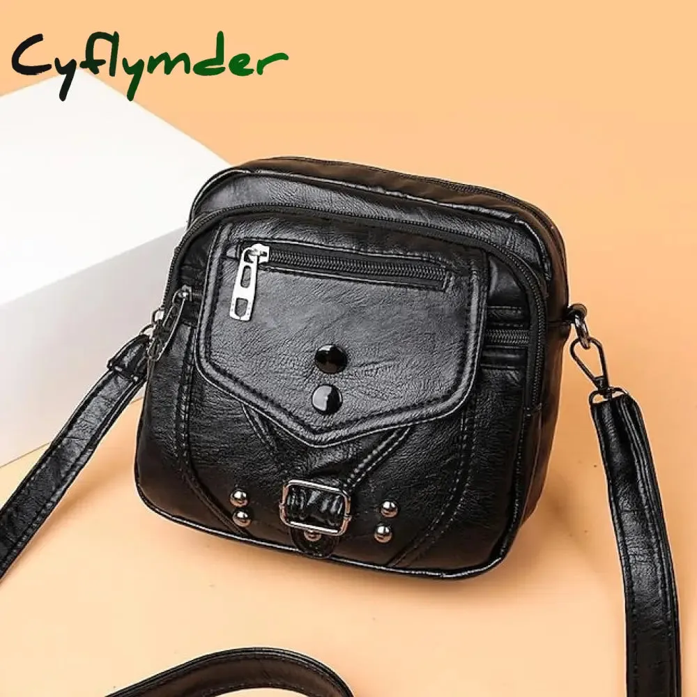 Cyflymder Fashion Cross Body Bag Women Handbags Bags PU Leather Purses and Handbags Vintage Designer Bag Crossbody Bags