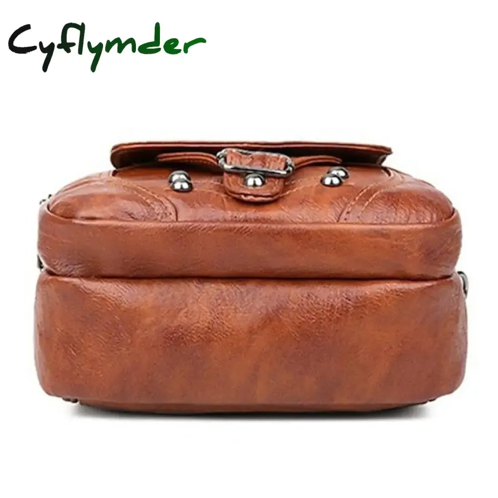 Cyflymder Fashion Cross Body Bag Women Handbags Bags PU Leather Purses and Handbags Vintage Designer Bag Crossbody Bags