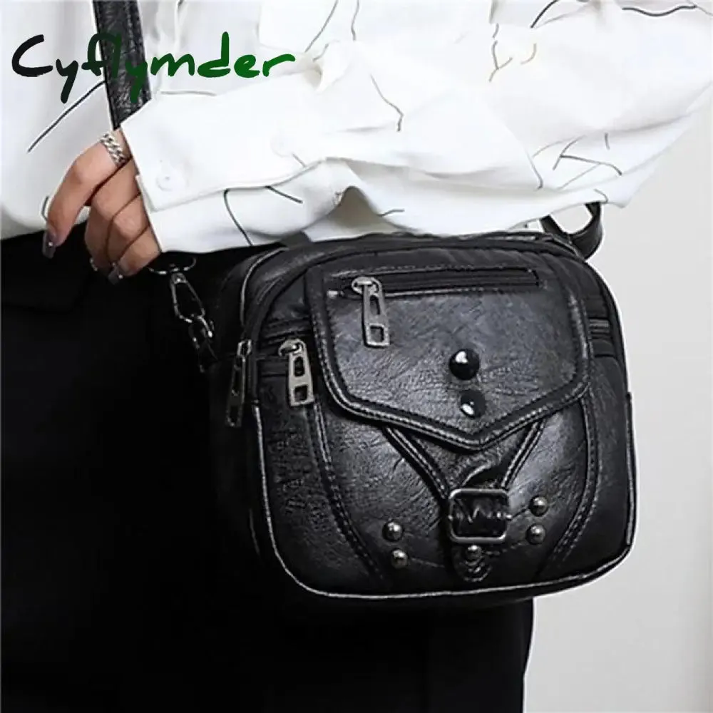 Cyflymder Fashion Cross Body Bag Women Handbags Bags PU Leather Purses and Handbags Vintage Designer Bag Crossbody Bags
