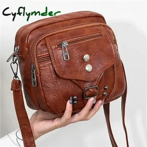 Cyflymder Fashion Cross Body Bag Women Handbags Bags PU Leather Purses and Handbags Vintage Designer Bag Crossbody Bags