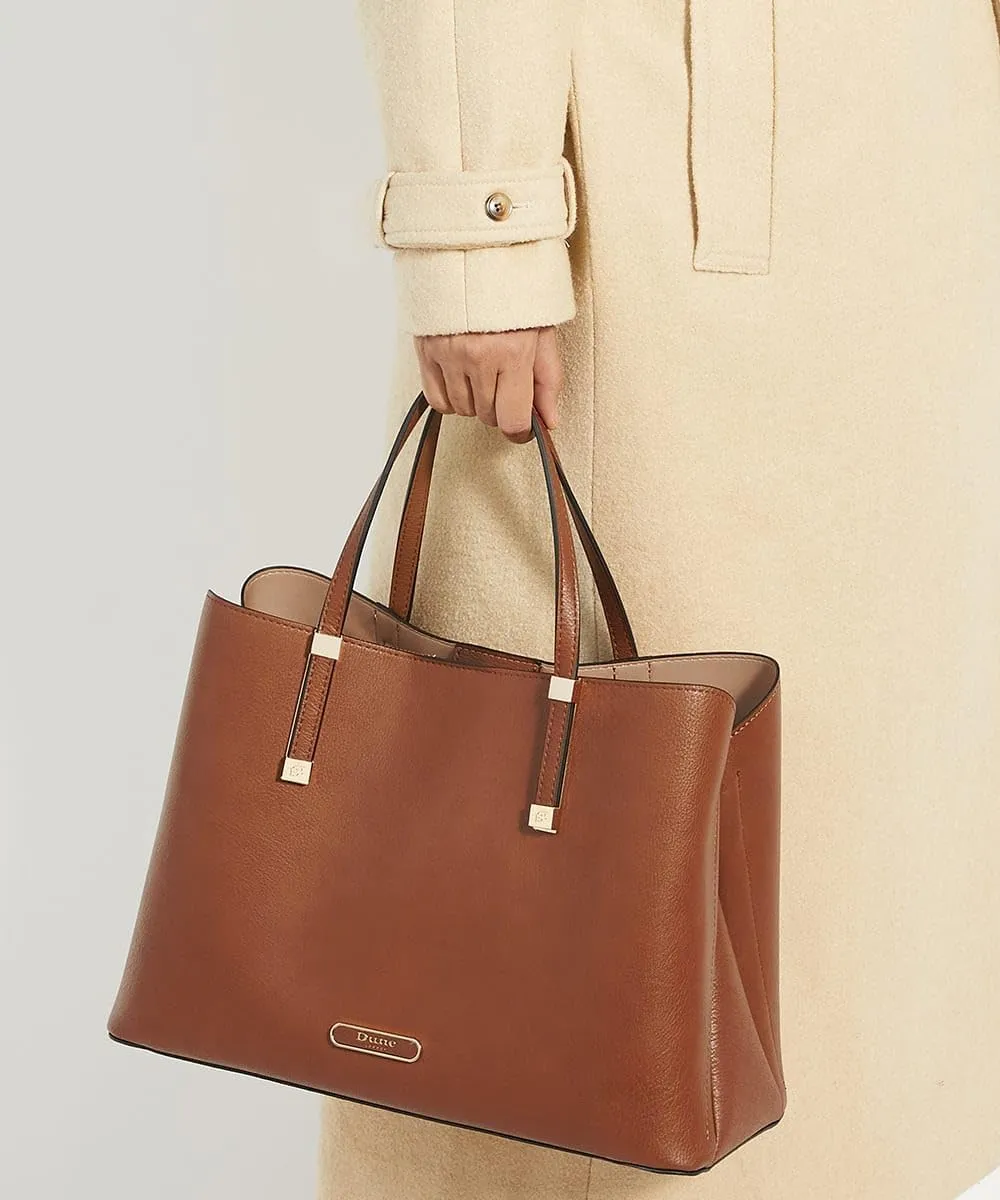 Dune DORRY Branded Hardware Tote Bag_T