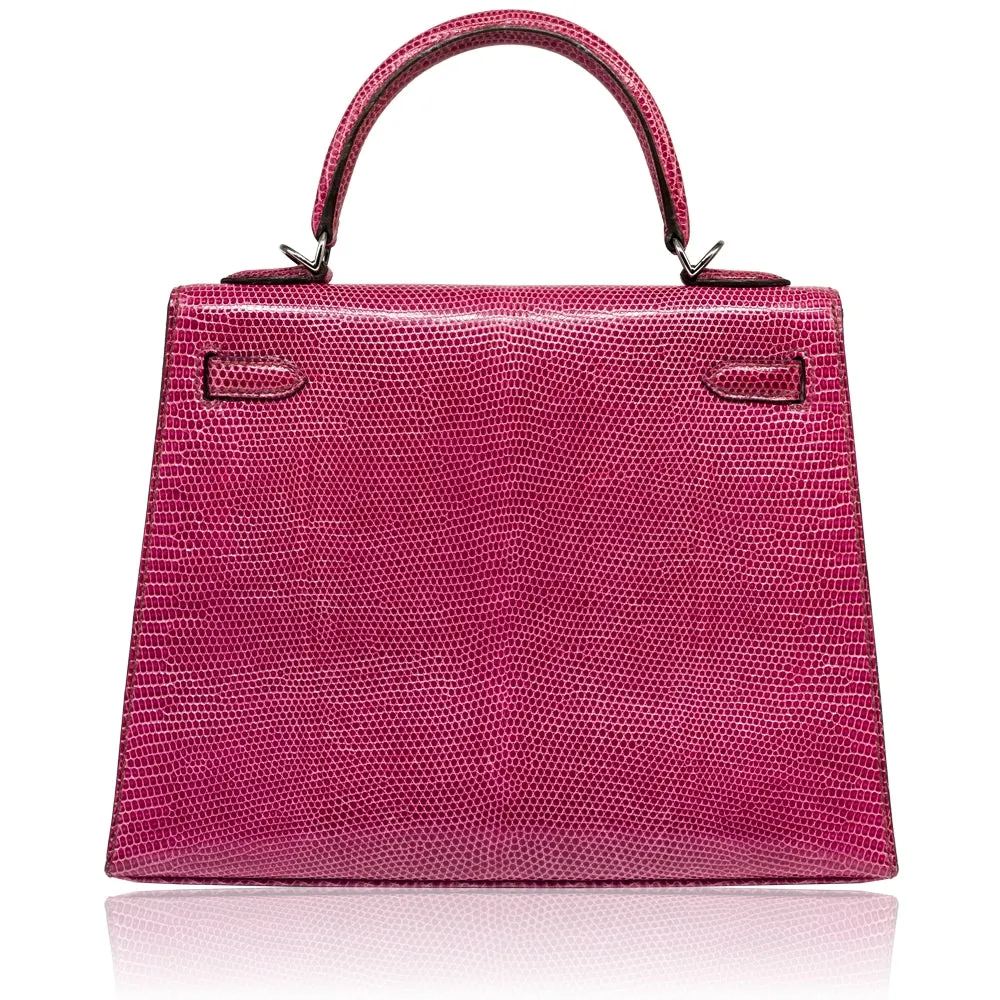Fuchsia 25cm Kelly Bag