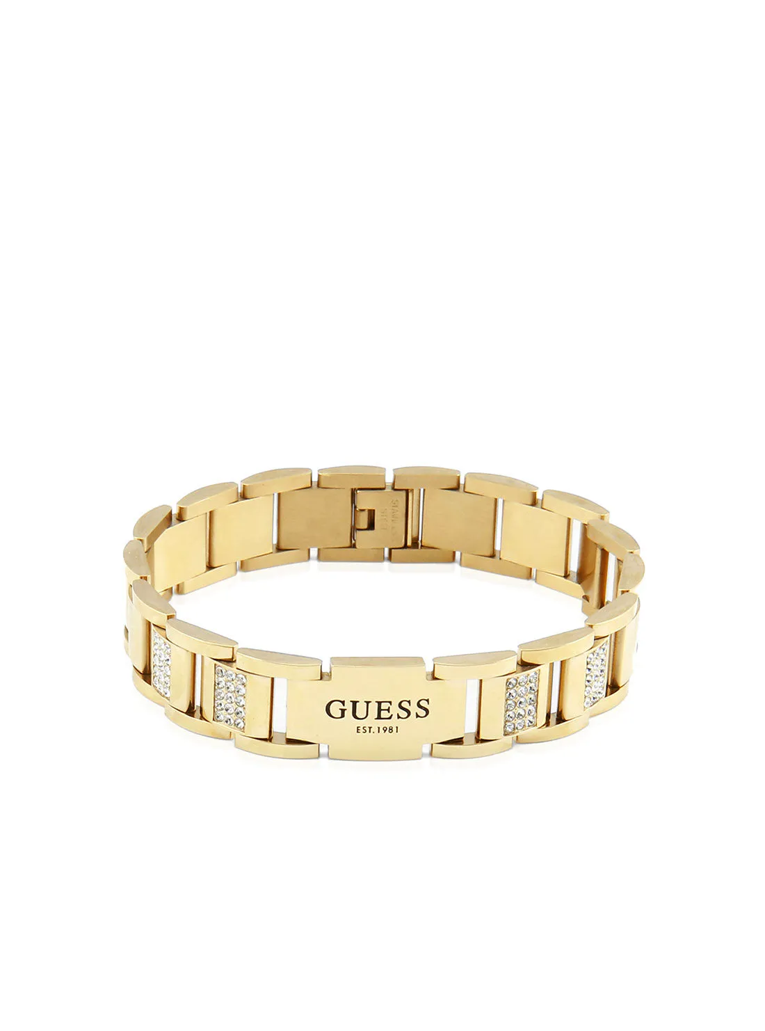 Gold Logo Chain Bracelet