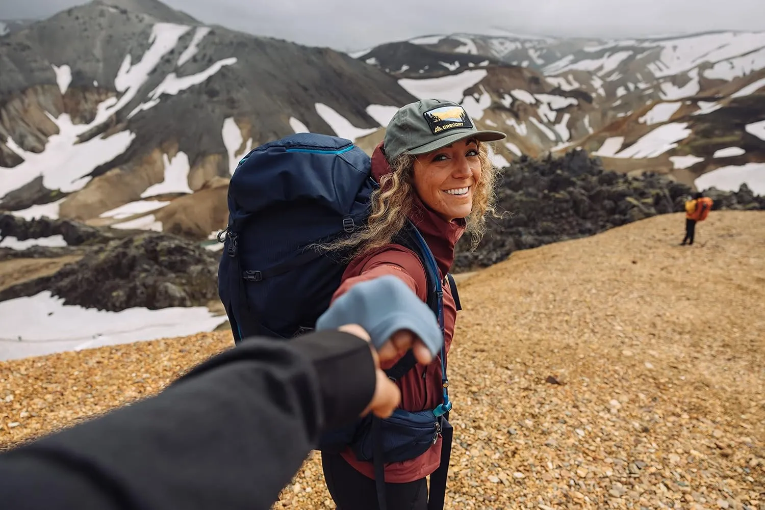 Gregory Jade 53L Women's Day Hiking Backpack, Ventilated Backpanel, Built-In Hydration Attachment for Bladder (Reservoir Not Included), Extra Small/Small, Midnight Navy