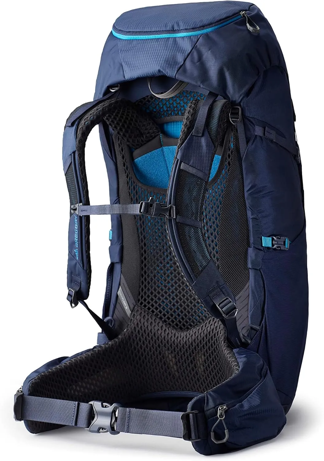 Gregory Jade 53L Women's Day Hiking Backpack, Ventilated Backpanel, Built-In Hydration Attachment for Bladder (Reservoir Not Included), Extra Small/Small, Midnight Navy