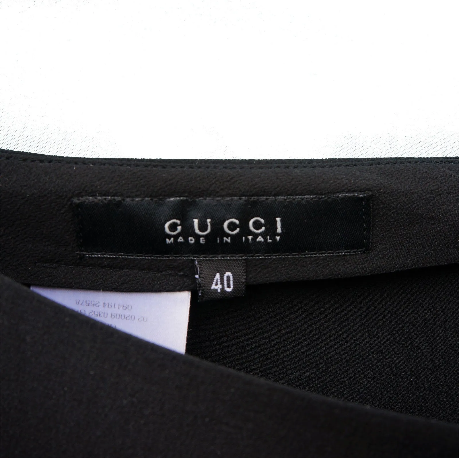 GUCCI SILK PANEL SKIRT WITH FABRIC AND LEATHER BELT