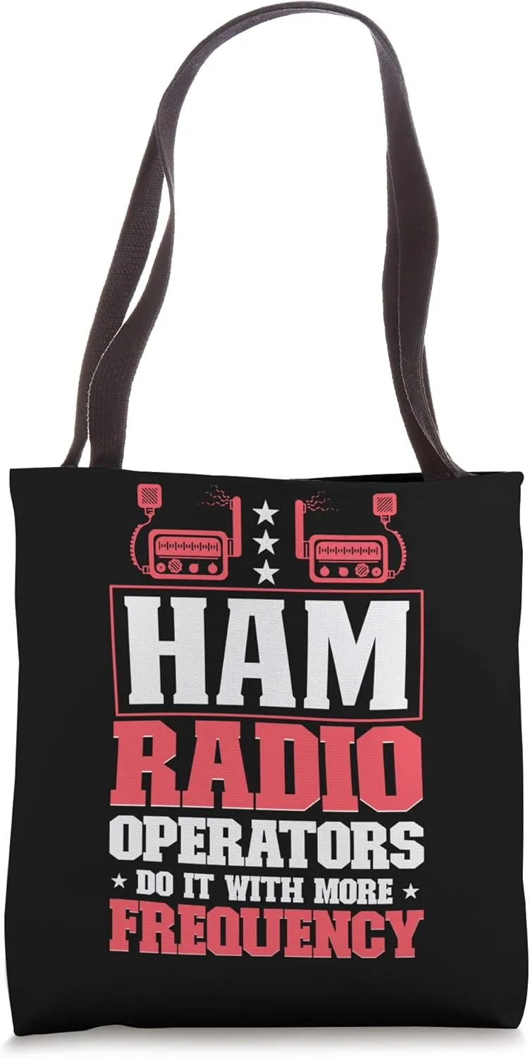 Ham Radio Radio Operator Amateur Radio Signal Tote Bag