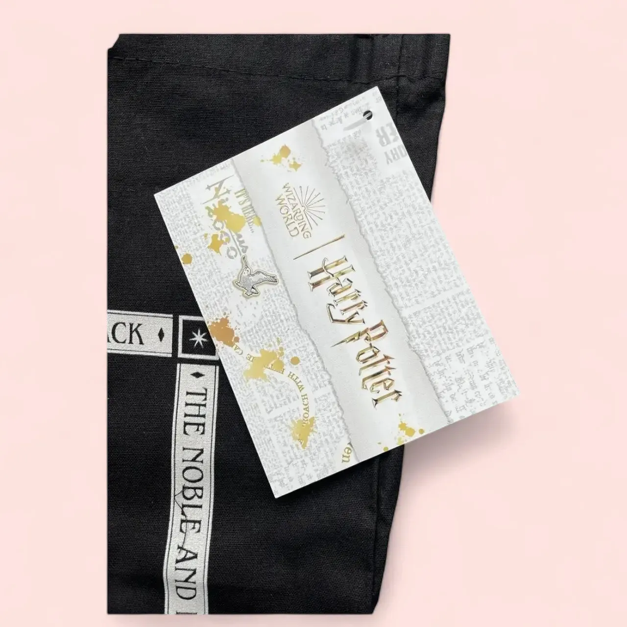 Harry Potter (House Of Black) Black Tote Bag