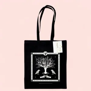 Harry Potter (House Of Black) Black Tote Bag