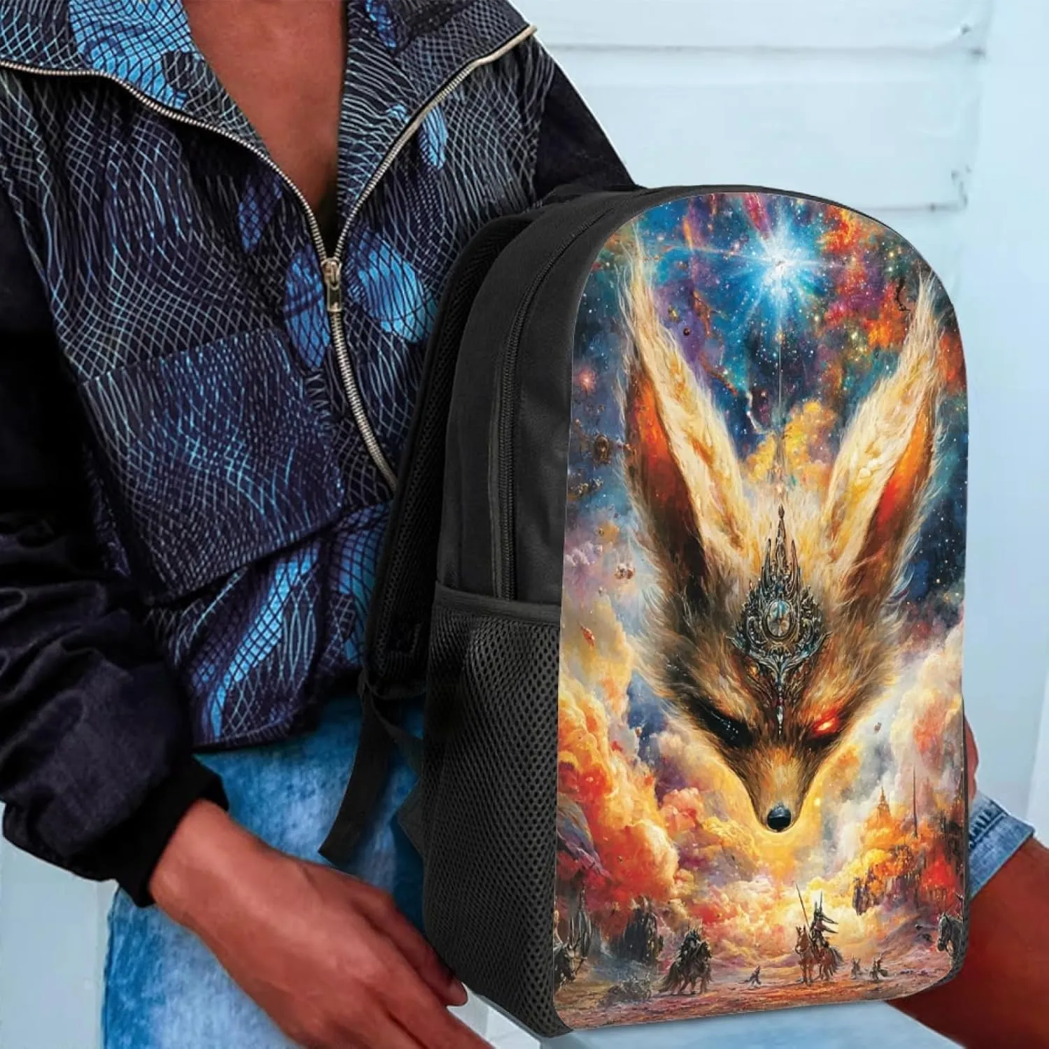 Hawapod Fennec Fox Bookbag For Preschool Teenager Laptop School Bags Middle Travel School Backpack