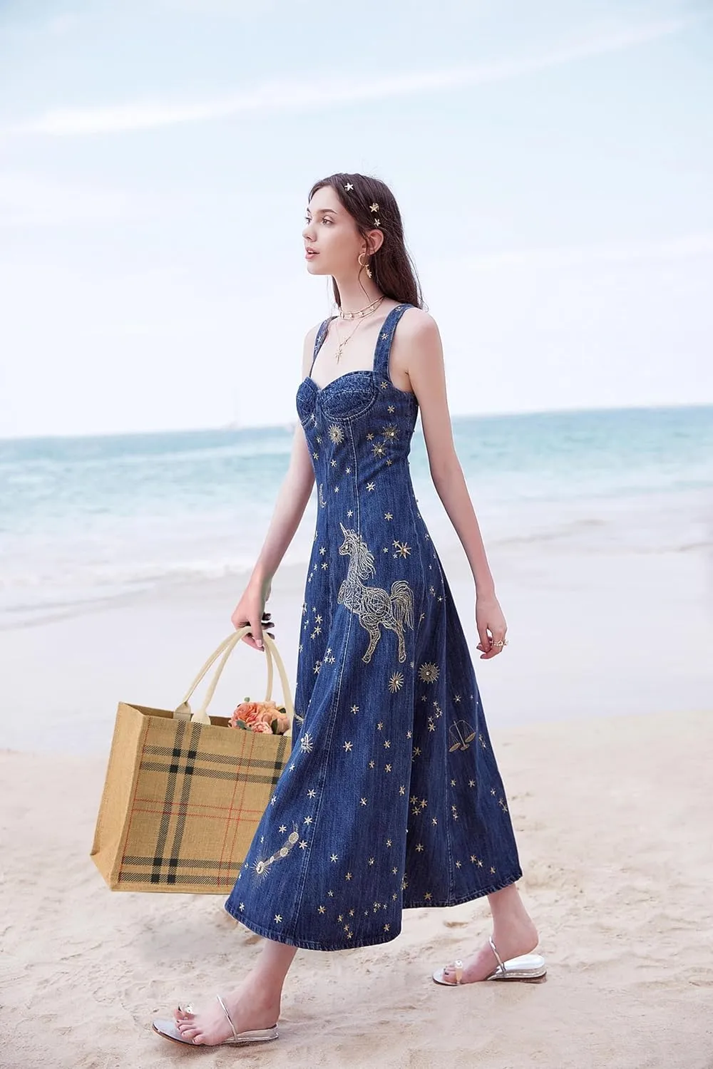 Hibala Woven Large Beach Bag Straw Beach Tote Handmade Weaving Shoulder Tassel Bag Handbag