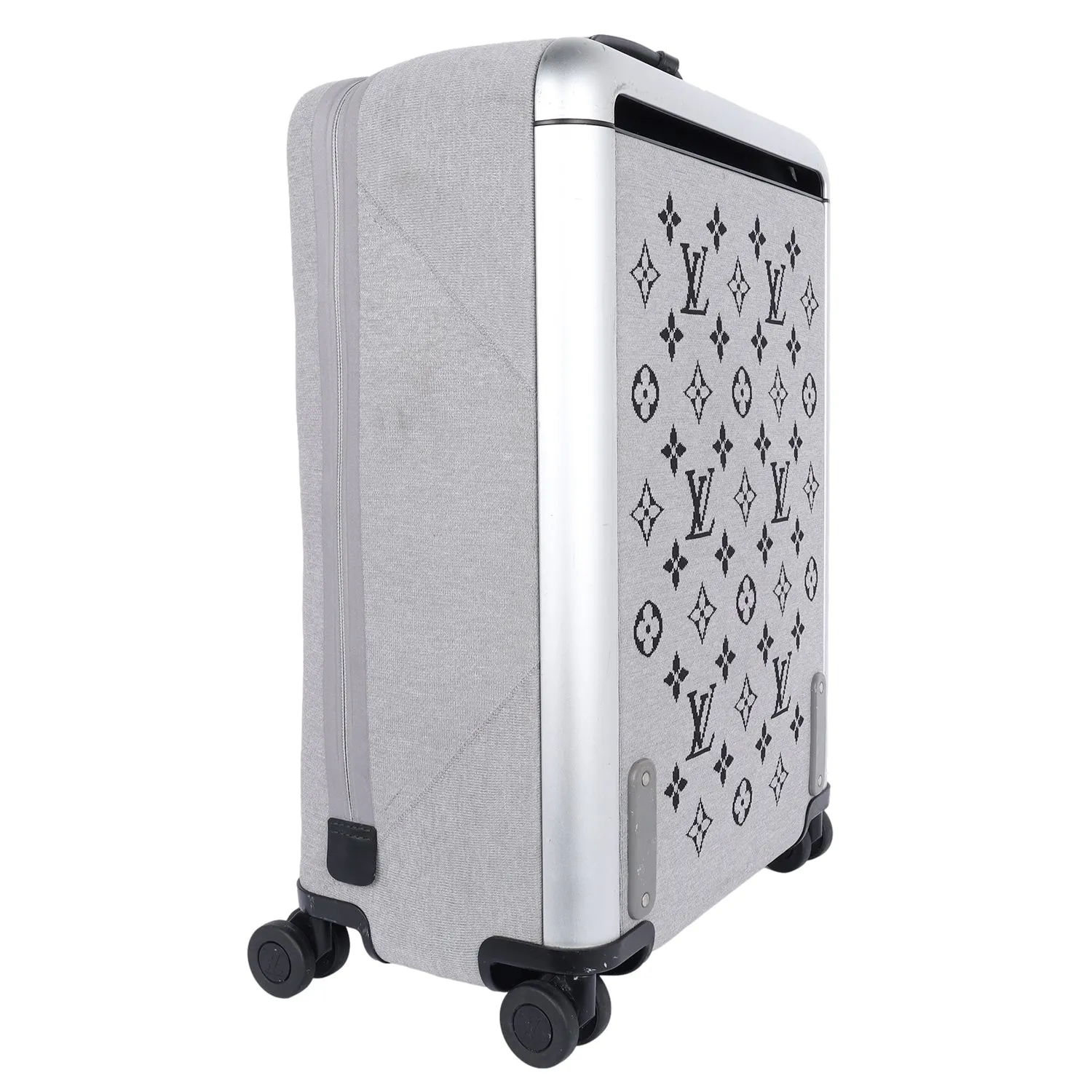 Knit Monogram Horizon Soft 55 Suitcase Grey