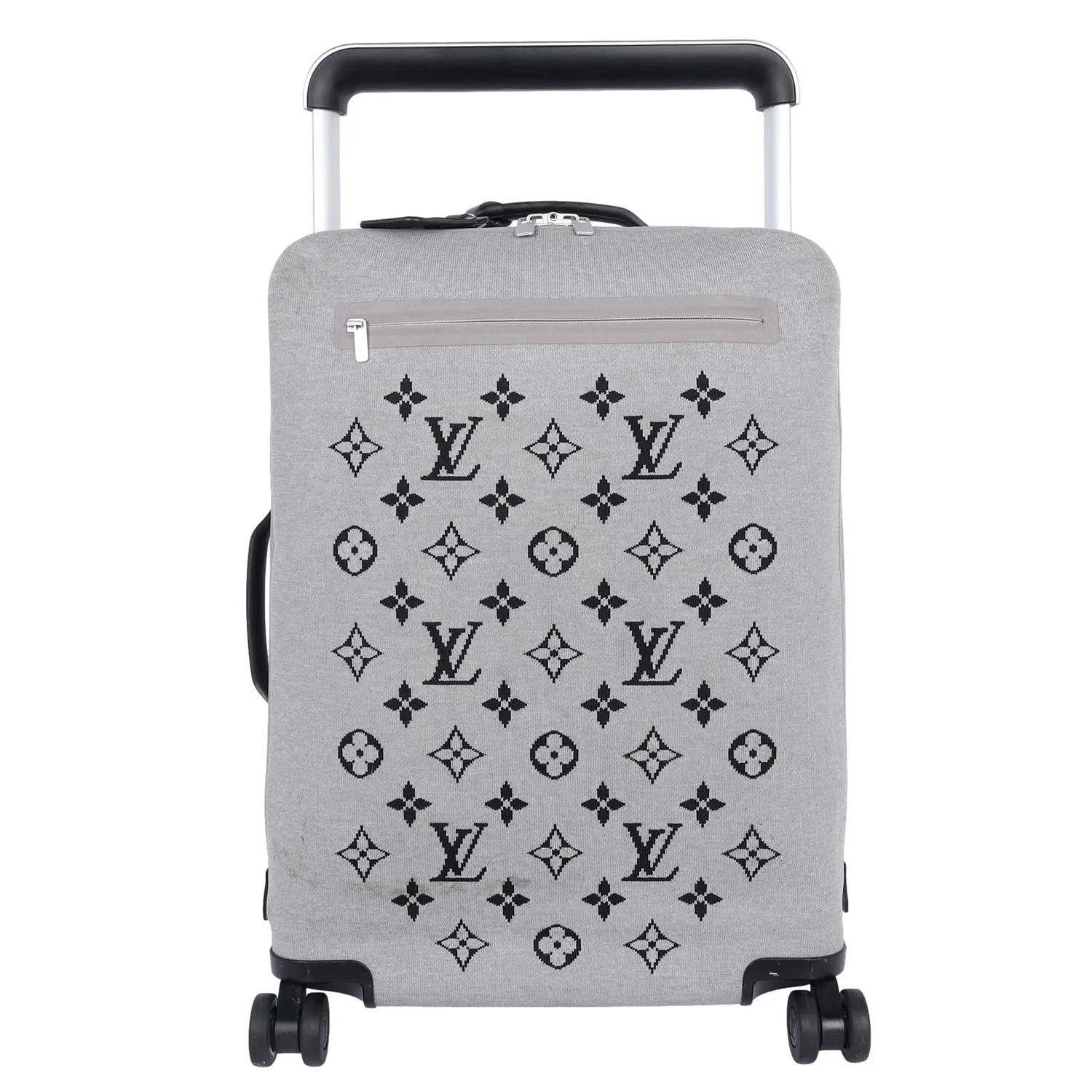 Knit Monogram Horizon Soft 55 Suitcase Grey