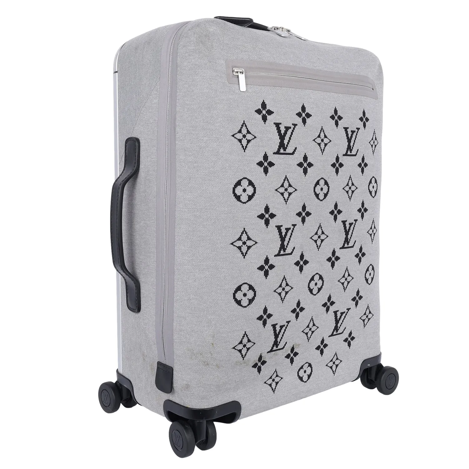 Knit Monogram Horizon Soft 55 Suitcase Grey