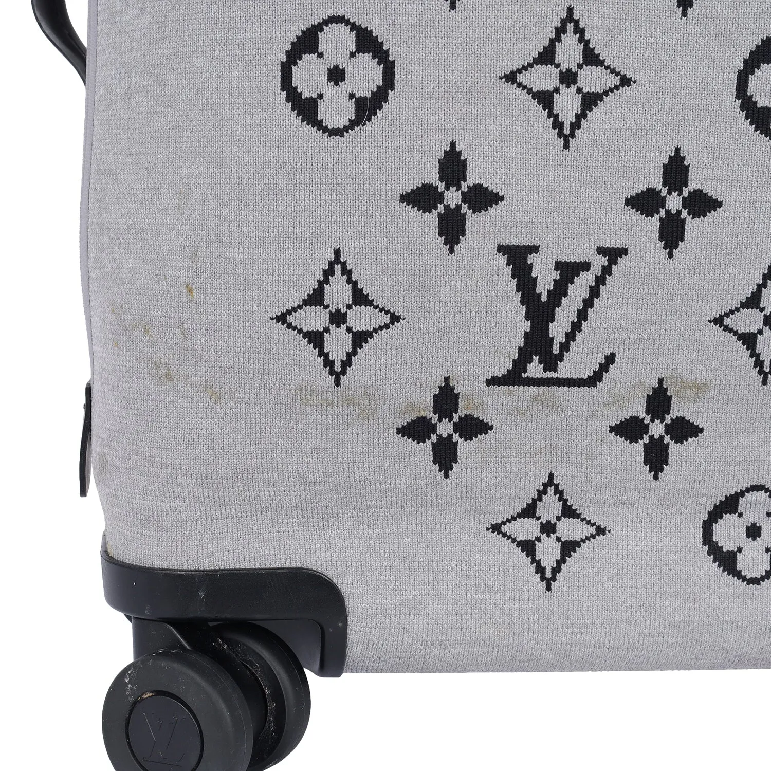 Knit Monogram Horizon Soft 55 Suitcase Grey
