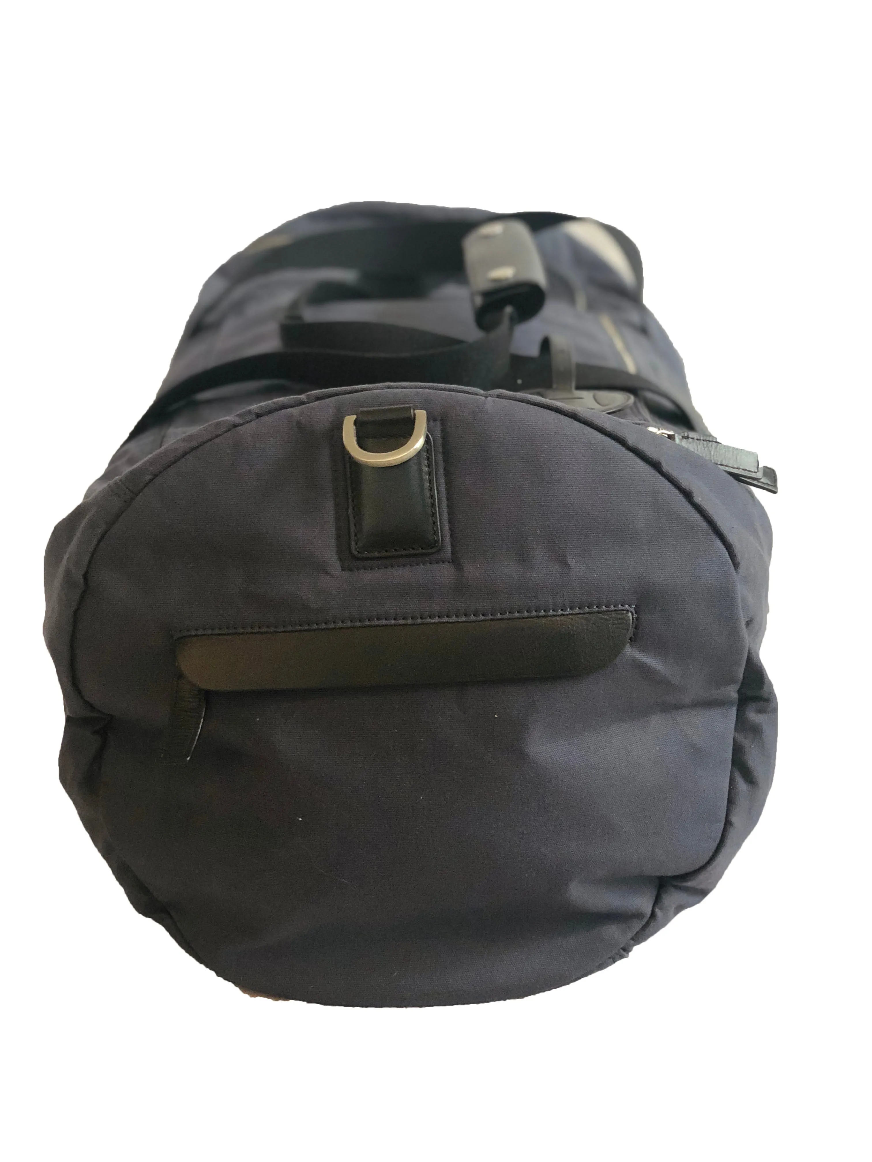 Large Duffle Weekend Bag Blue