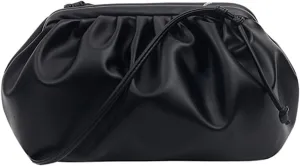 Leather Clutch Purses Bag for Women,Soft Cloud Crossbody Evening Bag Detachable Strap