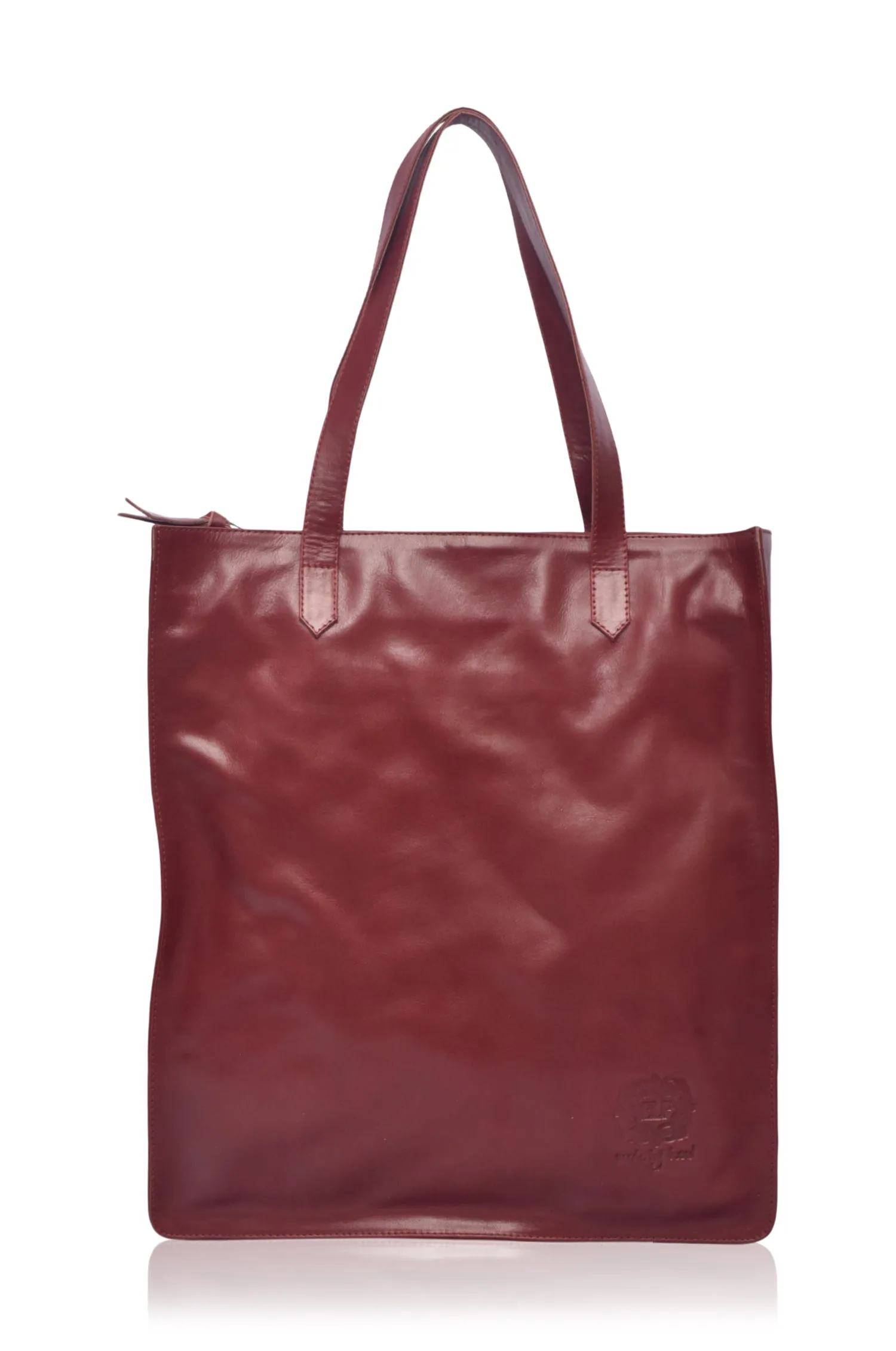 Lifestyle Leather Tote Bag by ELF