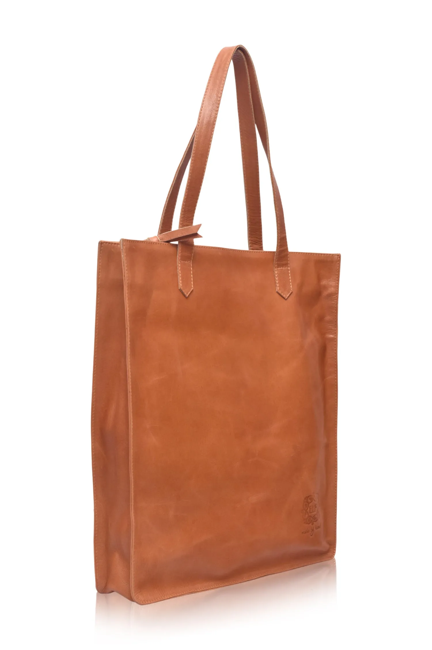 Lifestyle Leather Tote Bag by ELF