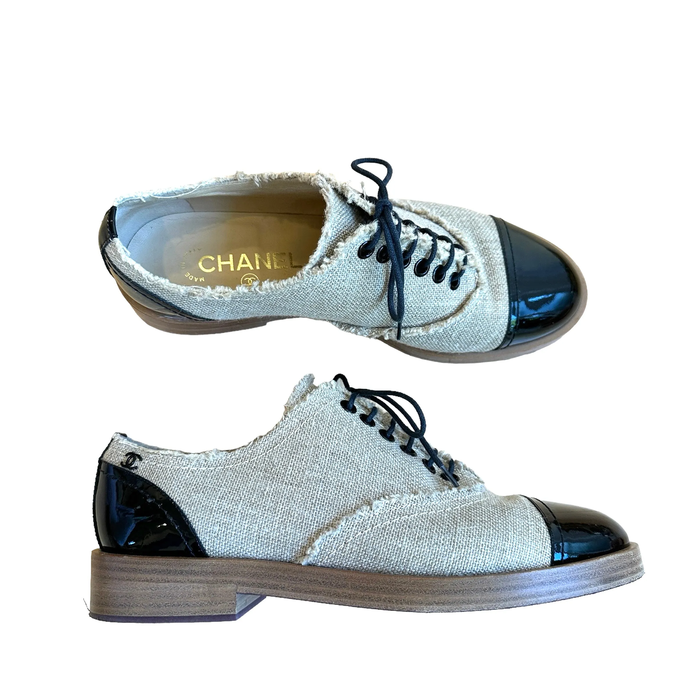 Logo Laced Loafers - 8.5