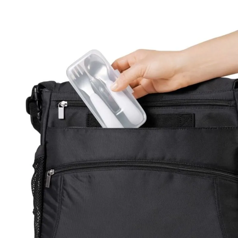 On-the-Go Fork & Spoon Set with Case