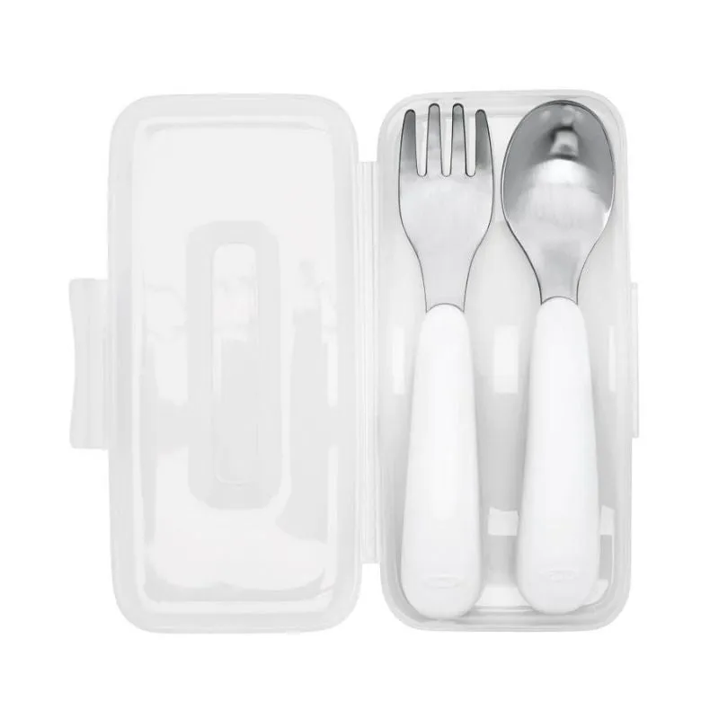 On-the-Go Fork & Spoon Set with Case
