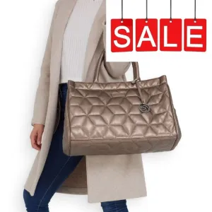 Remonte Quilted Weekend Bag in Black