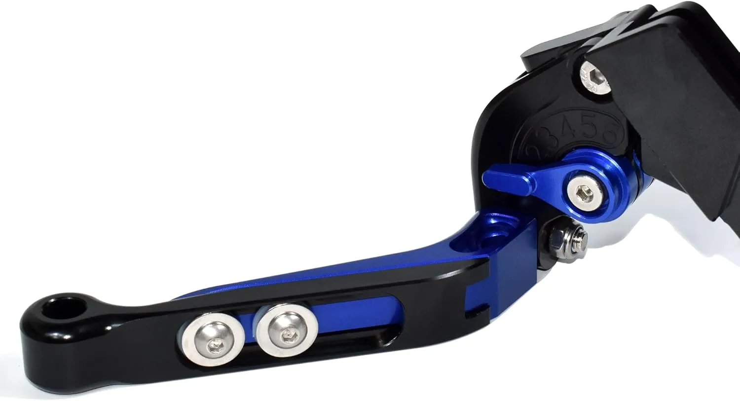 Retractable Foldable Brake Lever Clutch Lever for Triumph Speed Twin 900 Trident 660 Daytona 660 2021-2025, CNC Aluminum Alloy Made (Black)