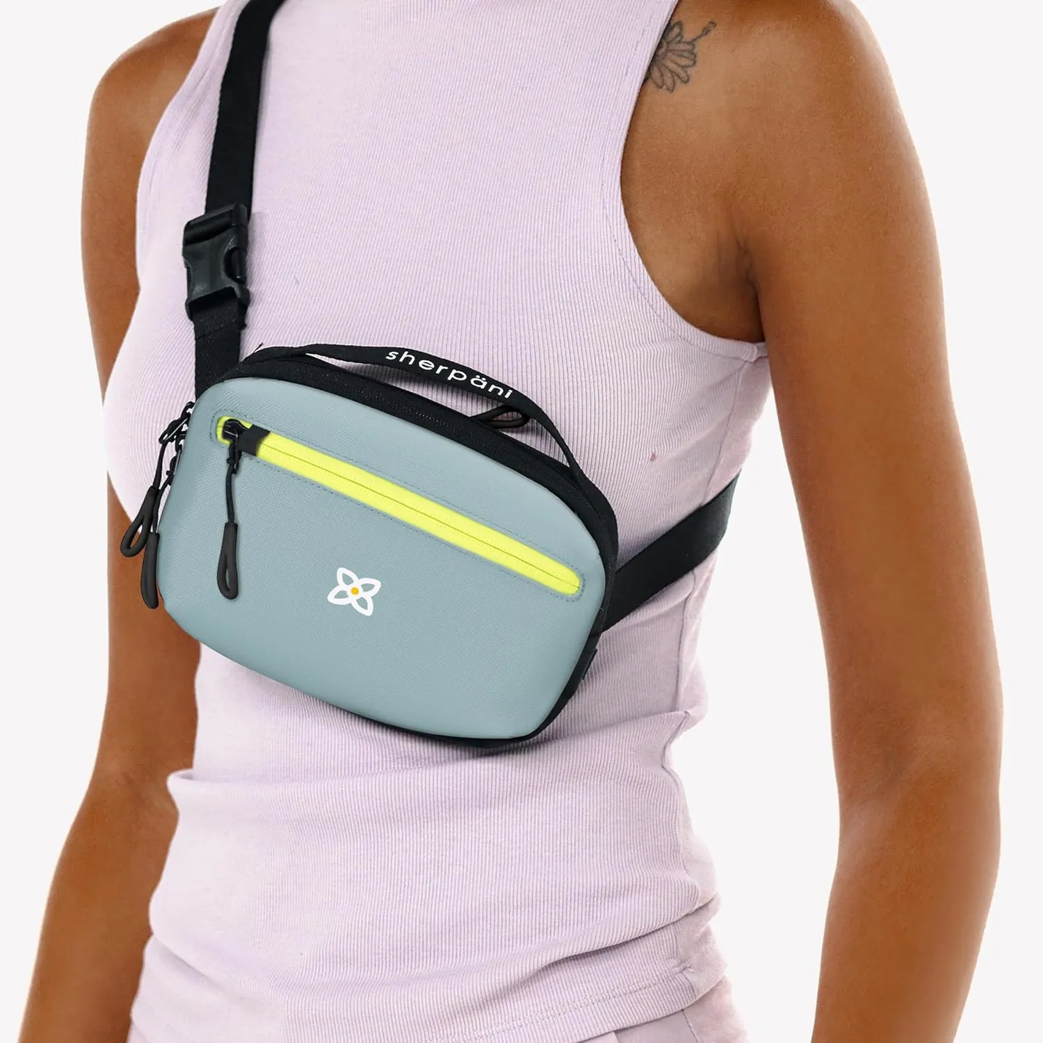 Sherpani Hyk, Lightweight Belt Bag, Travel Fanny Pack, Small Sling Crossbody Bag, Travel Purse for Women, RFID Protection