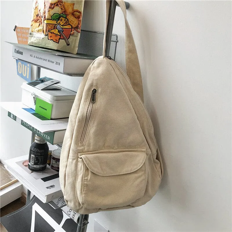 Slay Everyday Solid Sling Backpacks