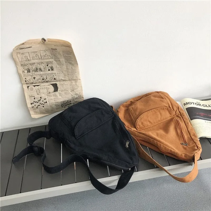 Slay Everyday Solid Sling Backpacks